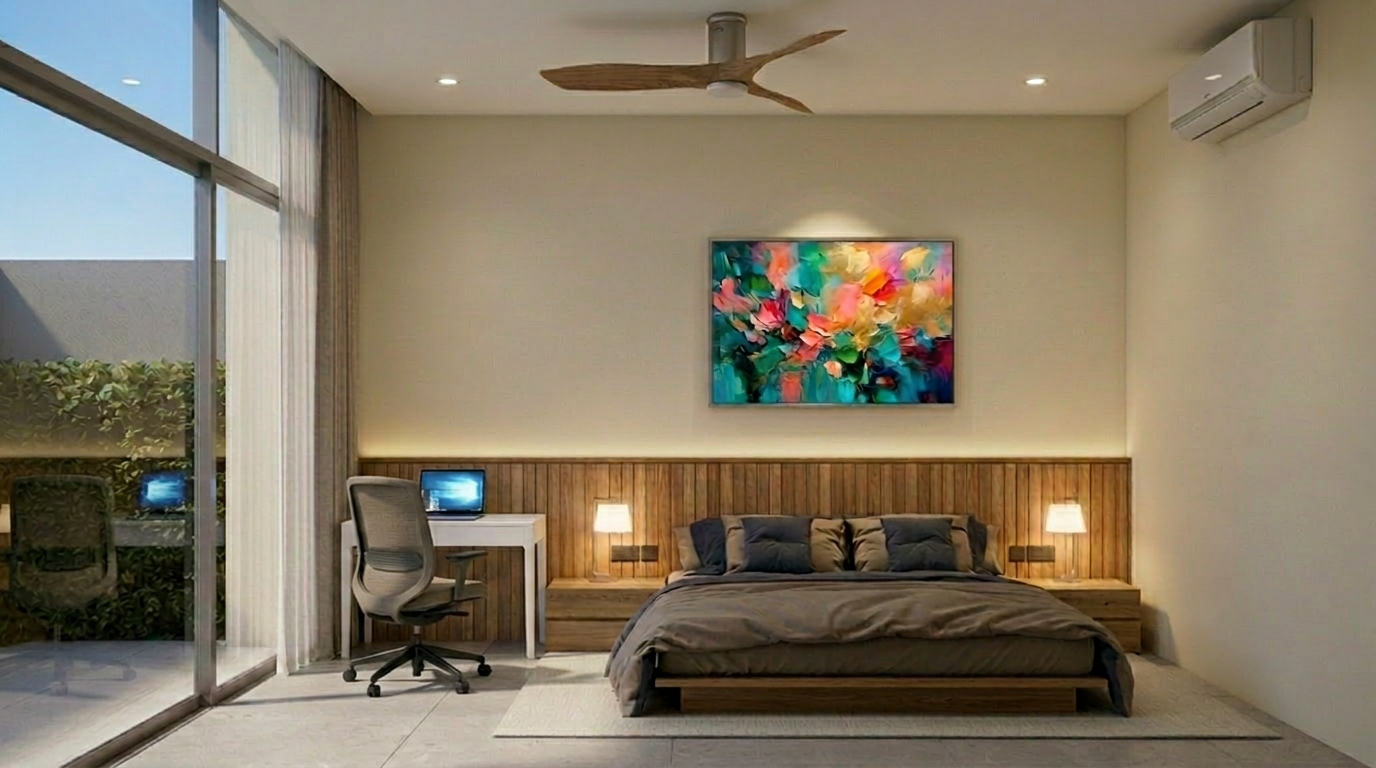 Villa Type D master bedroom